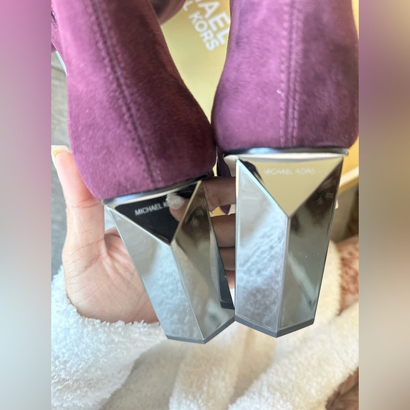 Michael kors Petra Stretch Over-The-Knee Boot size 8 Dark oxblood New with box - Picture 9 of 10